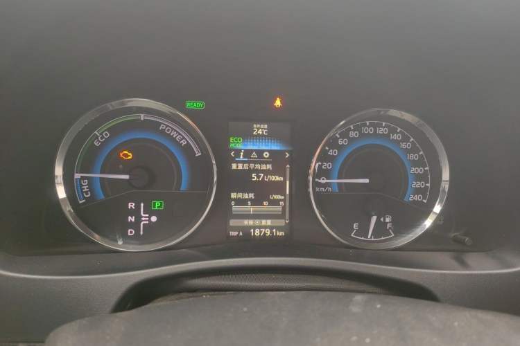 Used Toyota Levin 2017 Revised Dual-Engine 1.8H GS E-CVT Elite Sunroof Version China V Standard Instrument Cluster