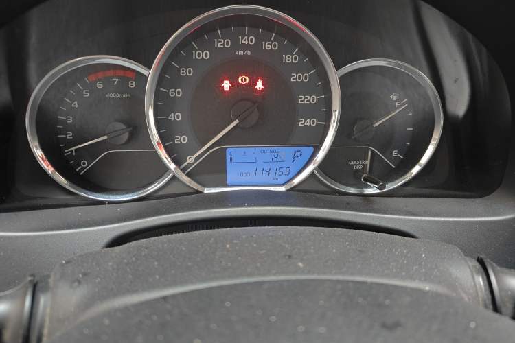 Used Toyota Levin 2017 Revised 185T CVT Elite Edition China V Standard Odometer Close Up