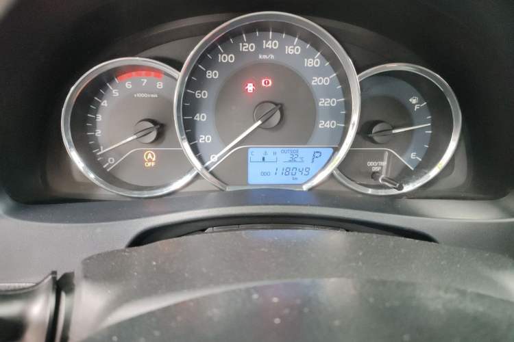 Used Toyota Levin 2017 Revised Version 185T CVT Elite Edition China VI Standard Odometer Close Up