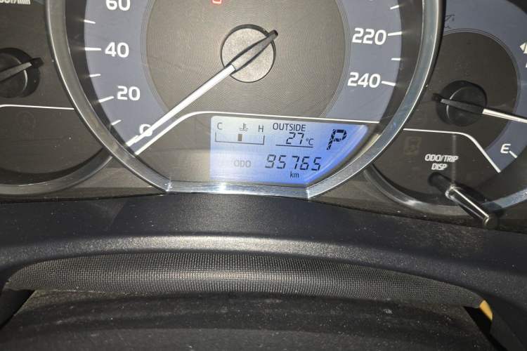 Used Toyota Levin 2017 Revised Version 185T CVT Elite Edition China VI Standard Odometer Close Up