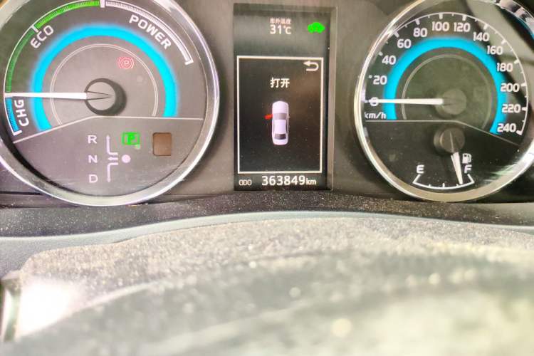 Used Toyota Levin 2017 Revised Dual-Engine 1.8H GS-L E-CVT Leading Edition China V Standard Odometer Close Up