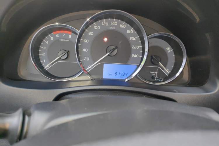 Used Toyota Levin 2017 Revised 185T CVT Elite Edition China V Standard Odometer Close Up