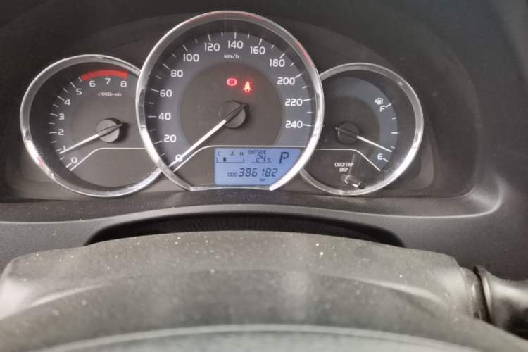 Used Toyota Levin 2017 Revised 185T CVT Elite Edition China V Standard Odometer Close Up