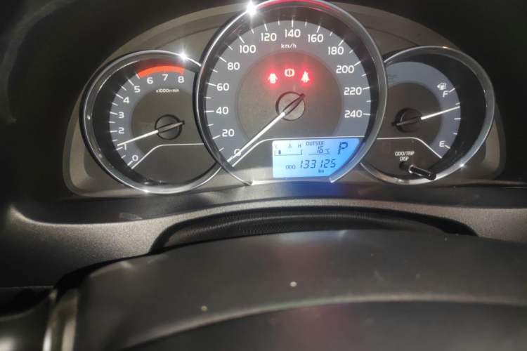Used Toyota Levin 2017 Revised 185T CVT Elite Edition China V Standard Odometer Close Up