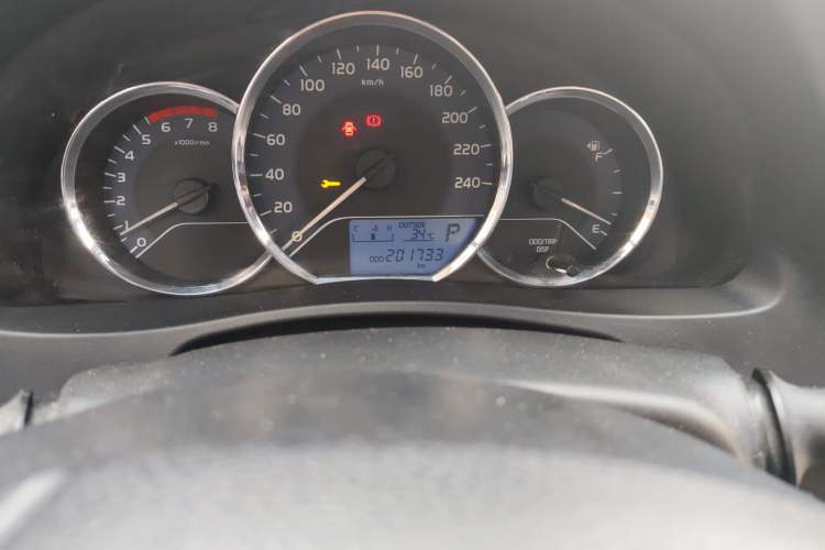 Used Toyota Levin 2017 Revised 185T CVT Elite Edition China V Standard Odometer Close Up