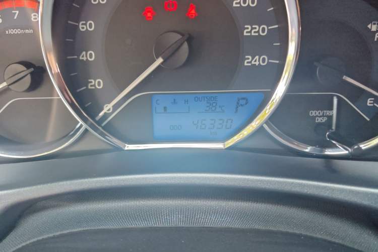 Used Toyota Levin 2017 Revised Version 185T CVT Elite Edition China VI Standard Odometer Close Up