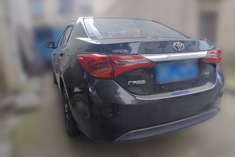 Used Toyota Levin 2017 Revised 185T CVT Elite Edition China V Standard Rear Left 45 Deg