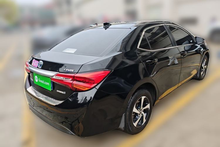Used Toyota Levin 2017 Revised Dual-Engine 1.8H GS E-CVT Elite Sunroof Version China V Standard Rear Right 45 Deg