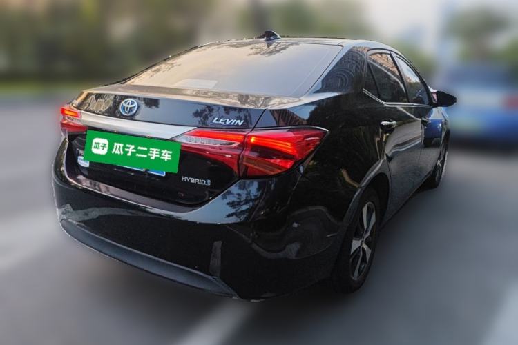 Used Toyota Levin 2017 Revised Dual-Engine 1.8H V E-CVT Luxury Edition China V Standard Rear Right 45 Deg