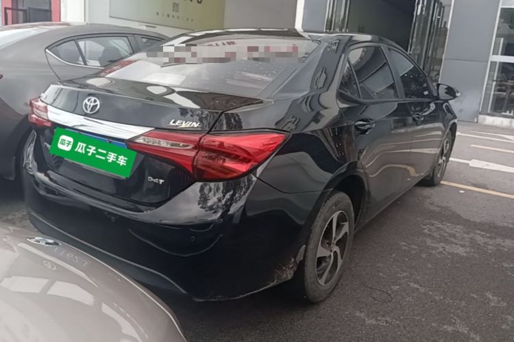 Used Toyota Levin 2017 Revised 185T CVT Elite Edition China V Standard Rear Right 45 Deg
