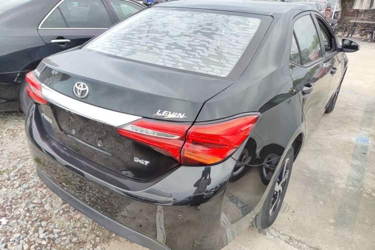 Used Toyota Levin 2017 Revised 185T CVT Elite Edition China V Standard Rear Right 45 Deg