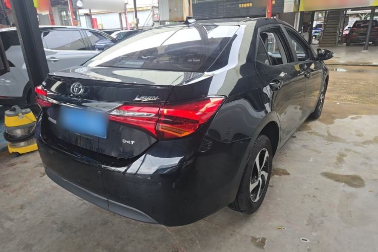 Used Toyota Levin 2017 Revised 185T CVT Elite Edition China V Standard Rear Right 45 Deg