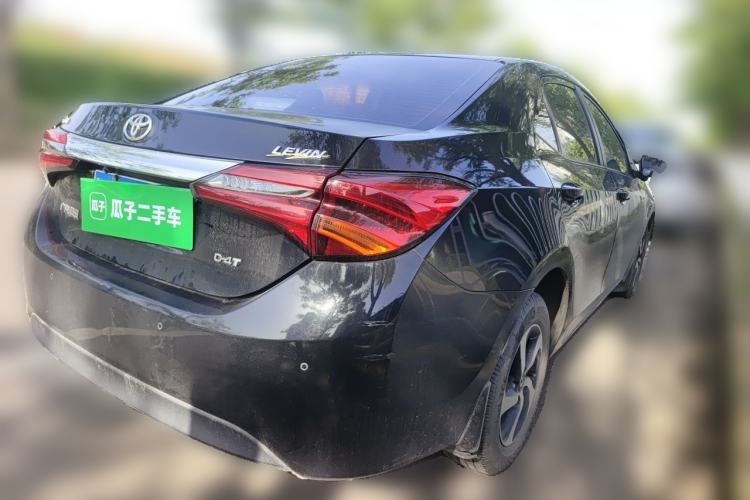 Used Toyota Levin 2017 Revised 185T CVT Elite Edition China V Standard Rear Right 45 Deg