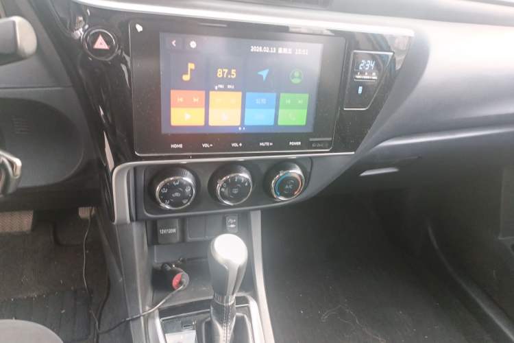 Used Toyota Levin 2017 Revised 185T CVT Elite Edition China V Standard Audio And AC Panel