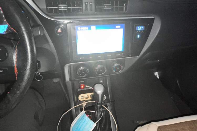 Used Toyota Levin 2017 Revised Version 185T CVT Elite Edition China VI Standard Audio And AC Panel