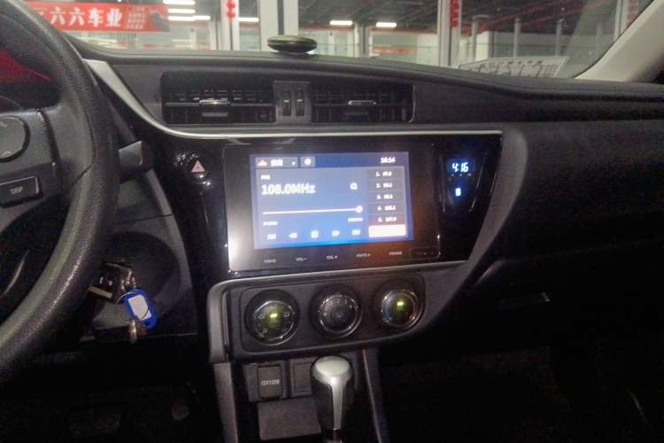 Used Toyota Levin 2017 Revised 185T CVT Elite Edition China V Standard Audio And AC Panel