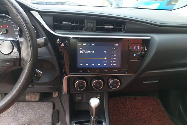 Used Toyota Levin 2017 Revised Version 185T CVT Elite Edition China VI Standard Audio And AC Panel