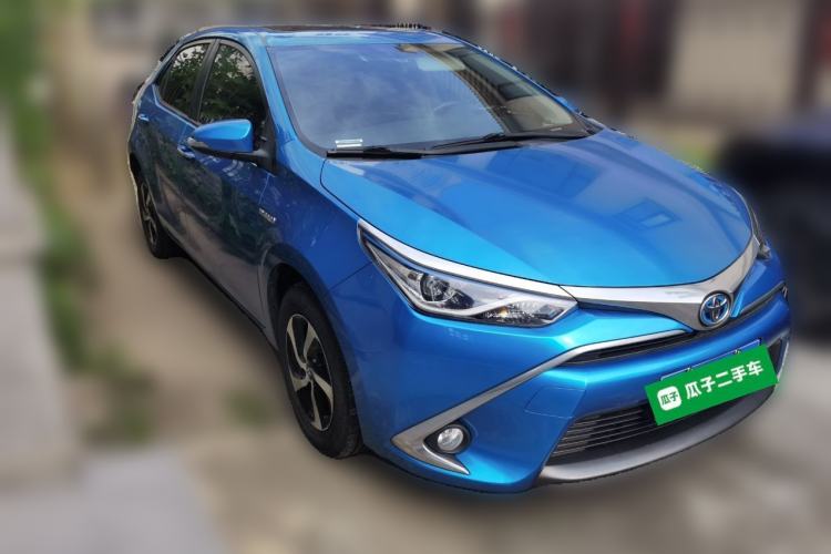 Used Toyota Levin 2017 Revised Dual-Engine 1.8H GS E-CVT Elite Sunroof Version China V Standard Front Right 45 Deg