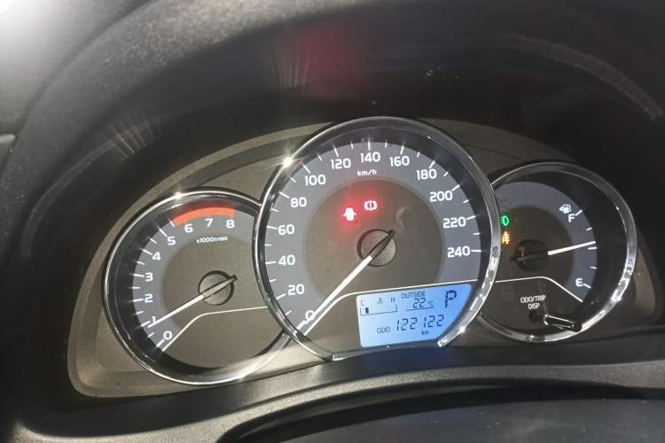Used Toyota Levin 2017 Revised Version 185T CVT Elite Edition China VI Standard Instrument Cluster