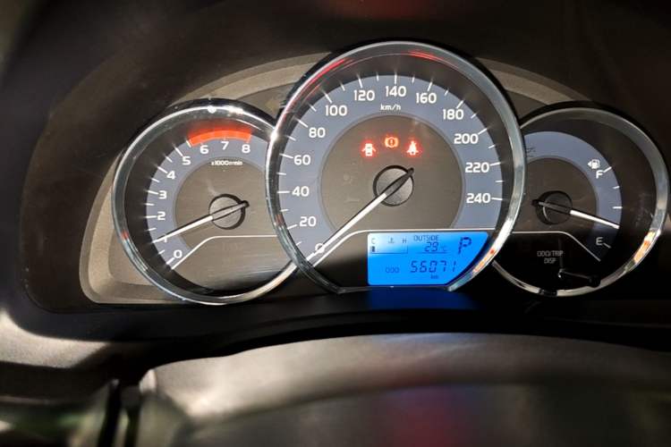 Used Toyota Levin 2017 Revised 185T CVT Elite Edition China V Standard Instrument Cluster