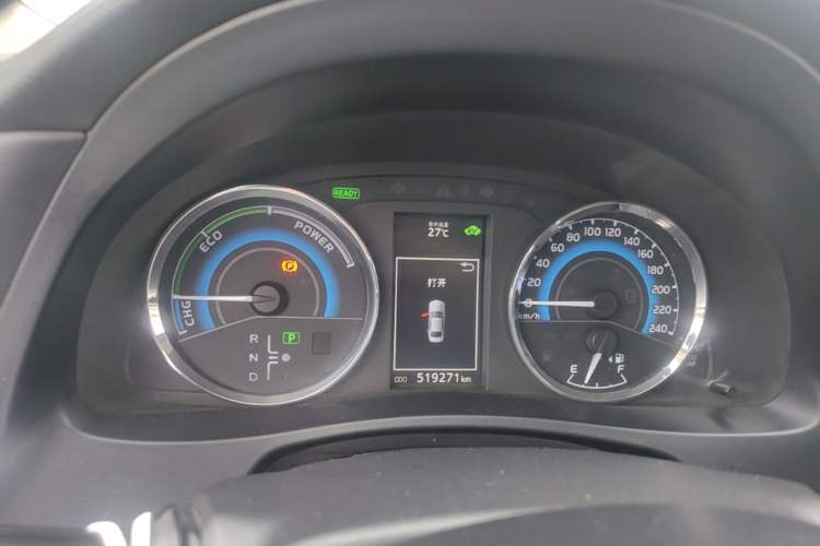 Used Toyota Levin 2017 Revised Dual-Engine 1.8H GS E-CVT Elite Sunroof Version China V Standard Instrument Cluster