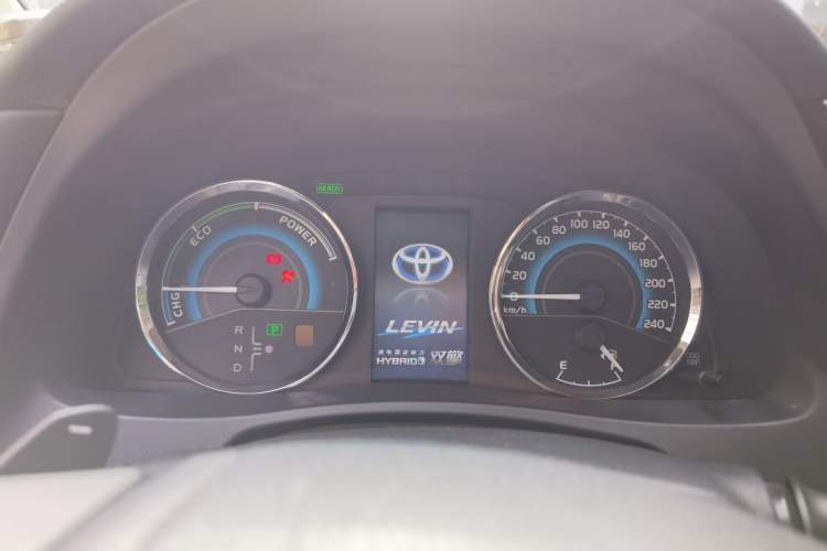 Used Toyota Levin 2017 Revised Dual-Engine 1.8H GS E-CVT Elite Sunroof Version China V Standard Instrument Cluster