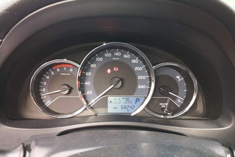 Used Toyota Levin 2017 Revised Version 185T CVT Elite Edition China VI Standard Instrument Cluster