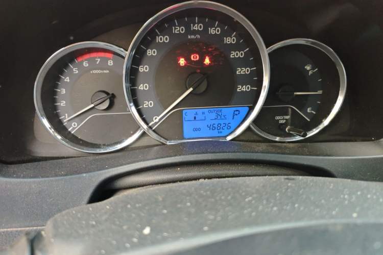 Used Toyota Levin 2017 Revised 185T CVT Elite Edition China V Standard Odometer Close Up