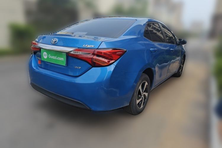 Used Toyota Levin 2017 Revised 185T CVT Elite Edition China V Standard Rear Right 45 Deg