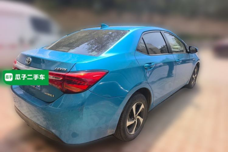 Used Toyota Levin 2017 Revised Dual-Engine 1.8H GS E-CVT Elite Sunroof Version China V Standard Rear Right 45 Deg