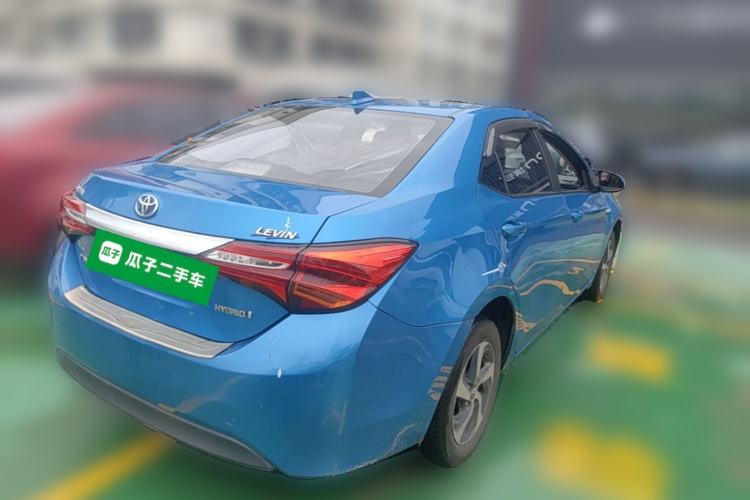 Used Toyota Levin 2017 Revised Dual-Engine 1.8H GS E-CVT Elite Sunroof Version China V Standard Rear Right 45 Deg