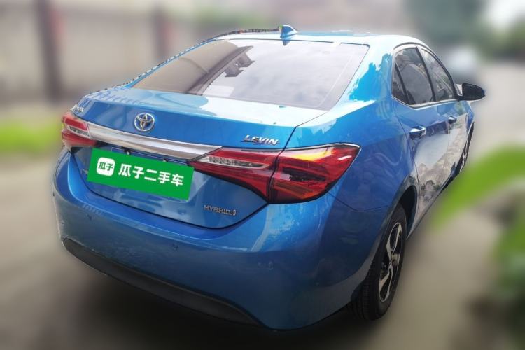 Used Toyota Levin 2017 Revised Dual-Engine 1.8H GS E-CVT Elite Sunroof Version China V Standard Rear Right 45 Deg