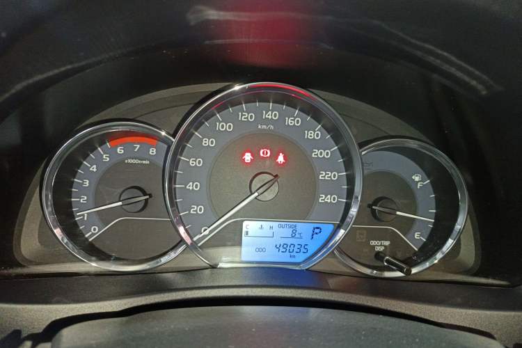 Used Toyota Levin 2017 Revised 185T CVT Elite Edition China V Standard Instrument Cluster