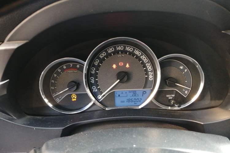 Used Toyota Levin 2017 1.2T G CVT Elite Edition Instrument Cluster