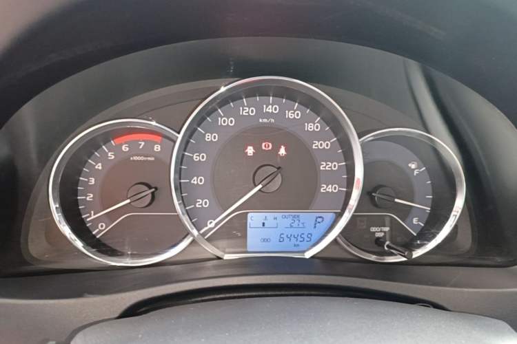 Used Toyota Levin 2017 Revised 185T CVT Elite Edition China V Standard Instrument Cluster