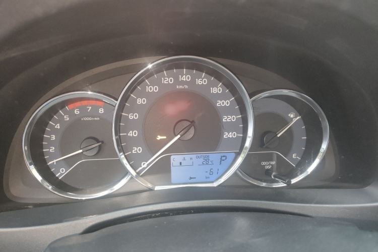 Used Toyota Levin 2017 Revised 185T CVT Elite Edition China V Standard Instrument Cluster
