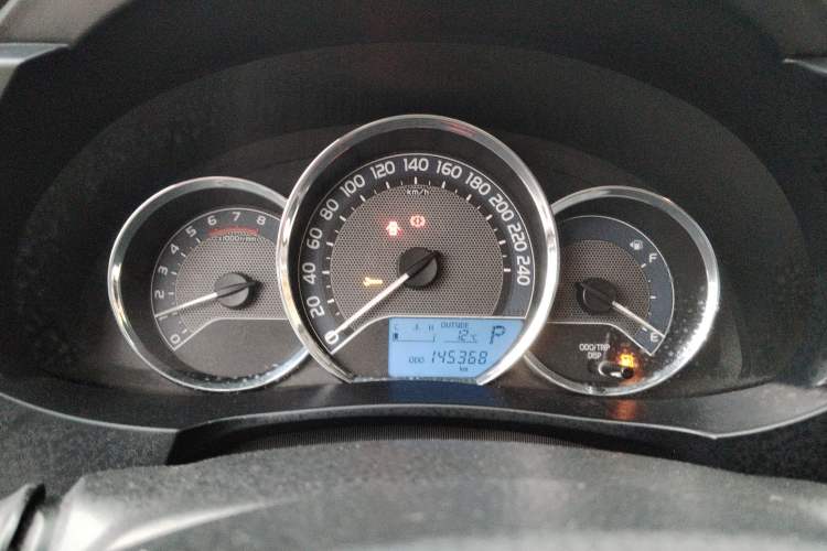 Used Toyota Levin 2017 1.2T G CVT Elite Edition Instrument Cluster