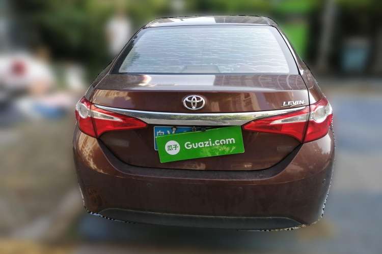 Used Toyota Levin 2017 1.2T G CVT Elite Edition Rear