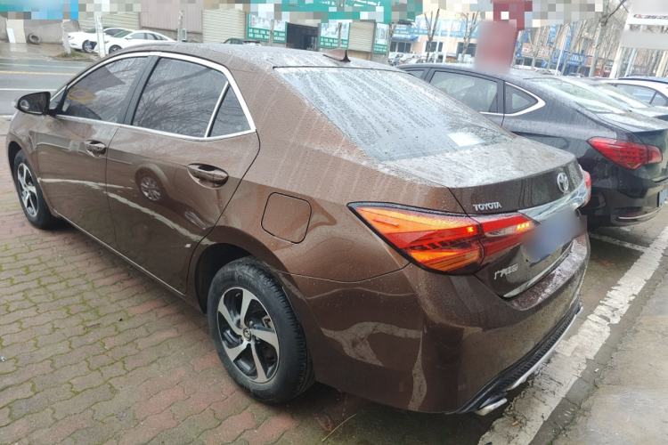 Used Toyota Levin 2017 Revised 185T CVT Elite Edition China V Standard Rear Left 45 Deg