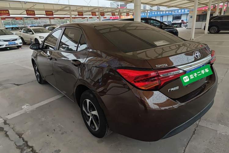 Used Toyota Levin 2017 Revised 185T CVT Elite Edition China V Standard Rear Left 45 Deg