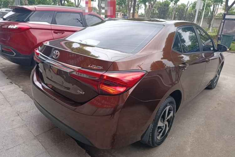 Used Toyota Levin 2017 Revised 185T CVT Elite Edition China V Standard Rear Right 45 Deg