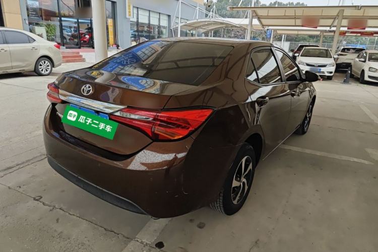 Used Toyota Levin 2017 Revised 185T CVT Elite Edition China V Standard Rear Right 45 Deg