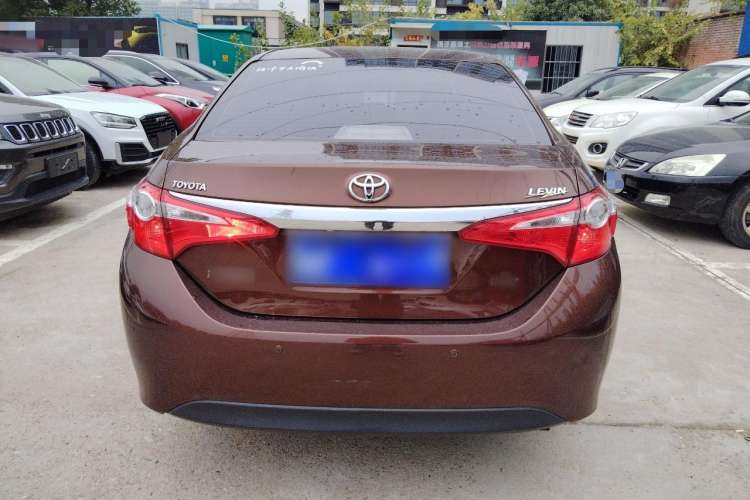 Used Toyota Levin 2017 1.2T G CVT Elite Edition Rear