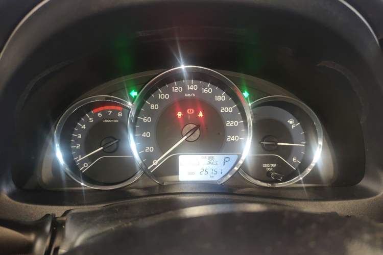 Used Toyota Levin 2017 Revised Version 185T CVT Elite Edition China VI Standard Instrument Cluster