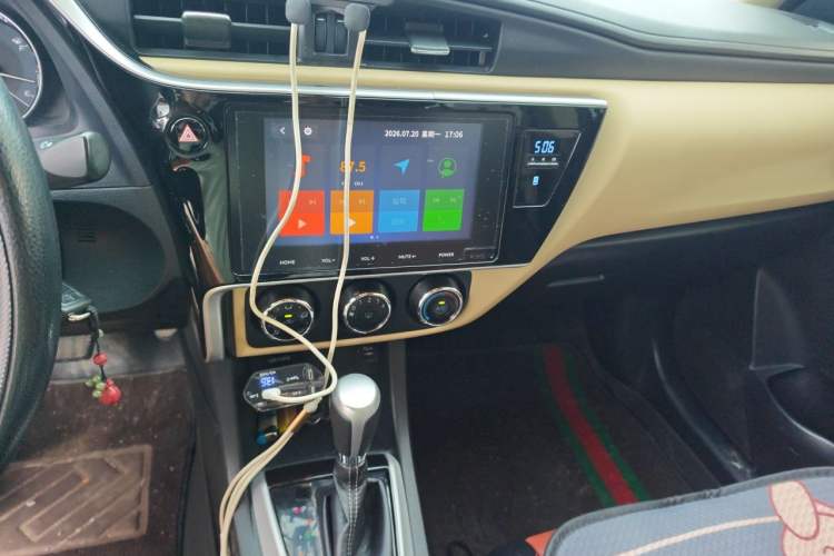 Used Toyota Levin 2017 Revised 185T CVT Elite Edition China V Standard Audio And AC Panel