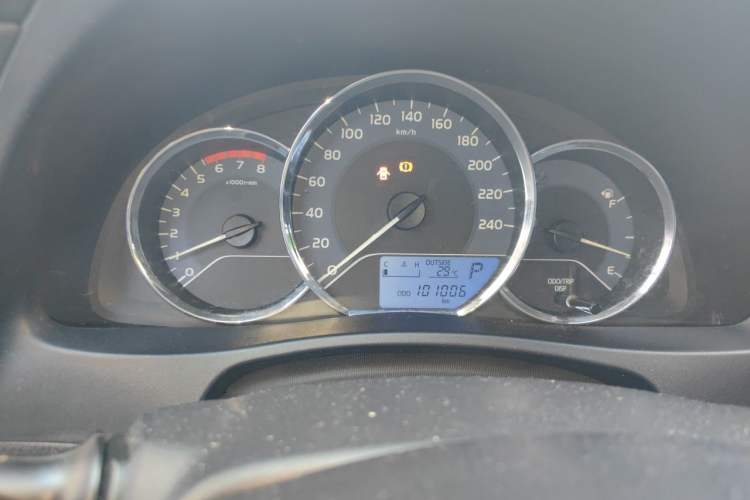 Used Toyota Levin 2017 Revised 185T CVT Elite Edition China V Standard Instrument Cluster