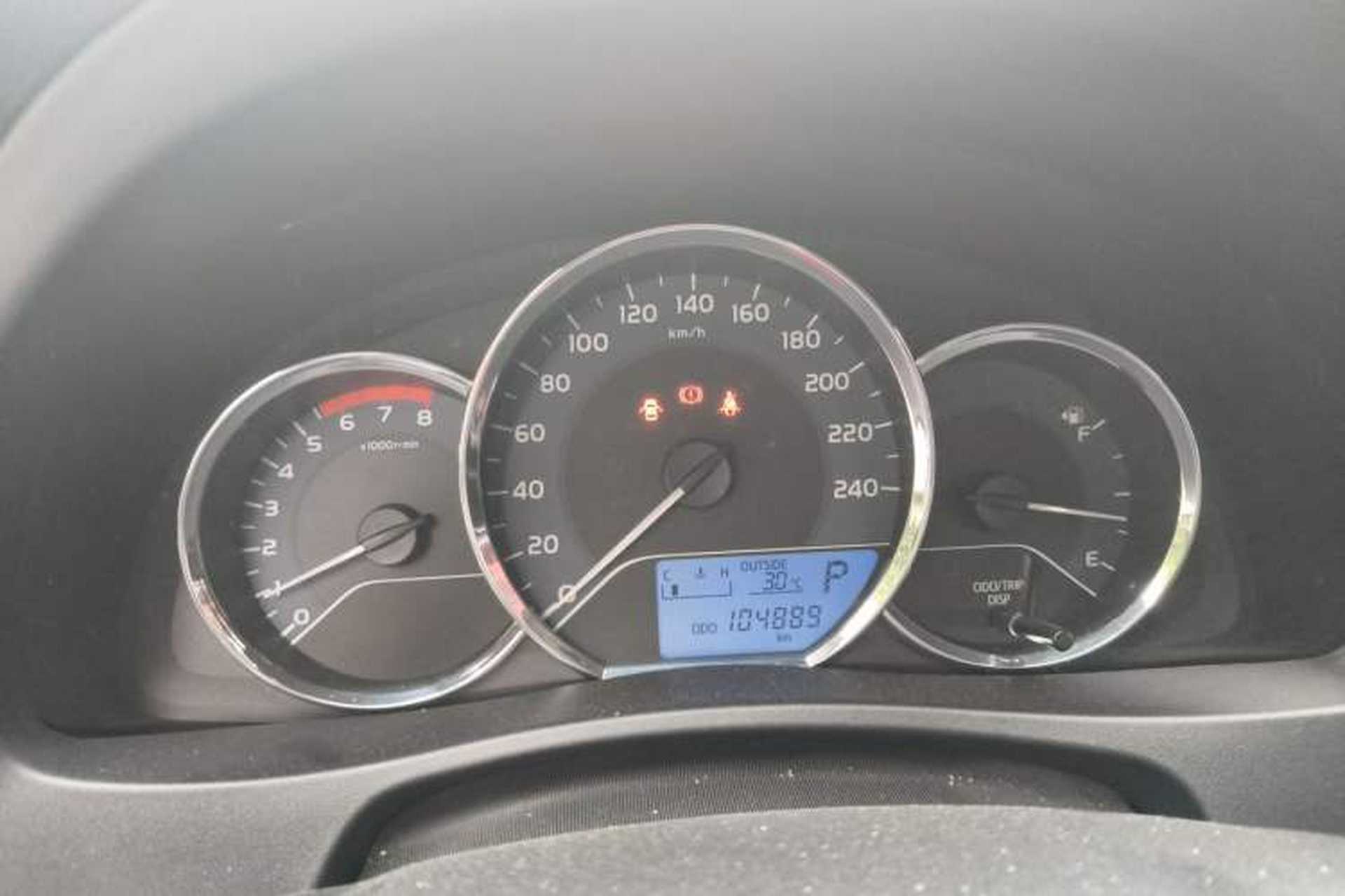 Used Toyota Levin 2017 Revised 185T CVT Elite Edition China V Standard Instrument Cluster