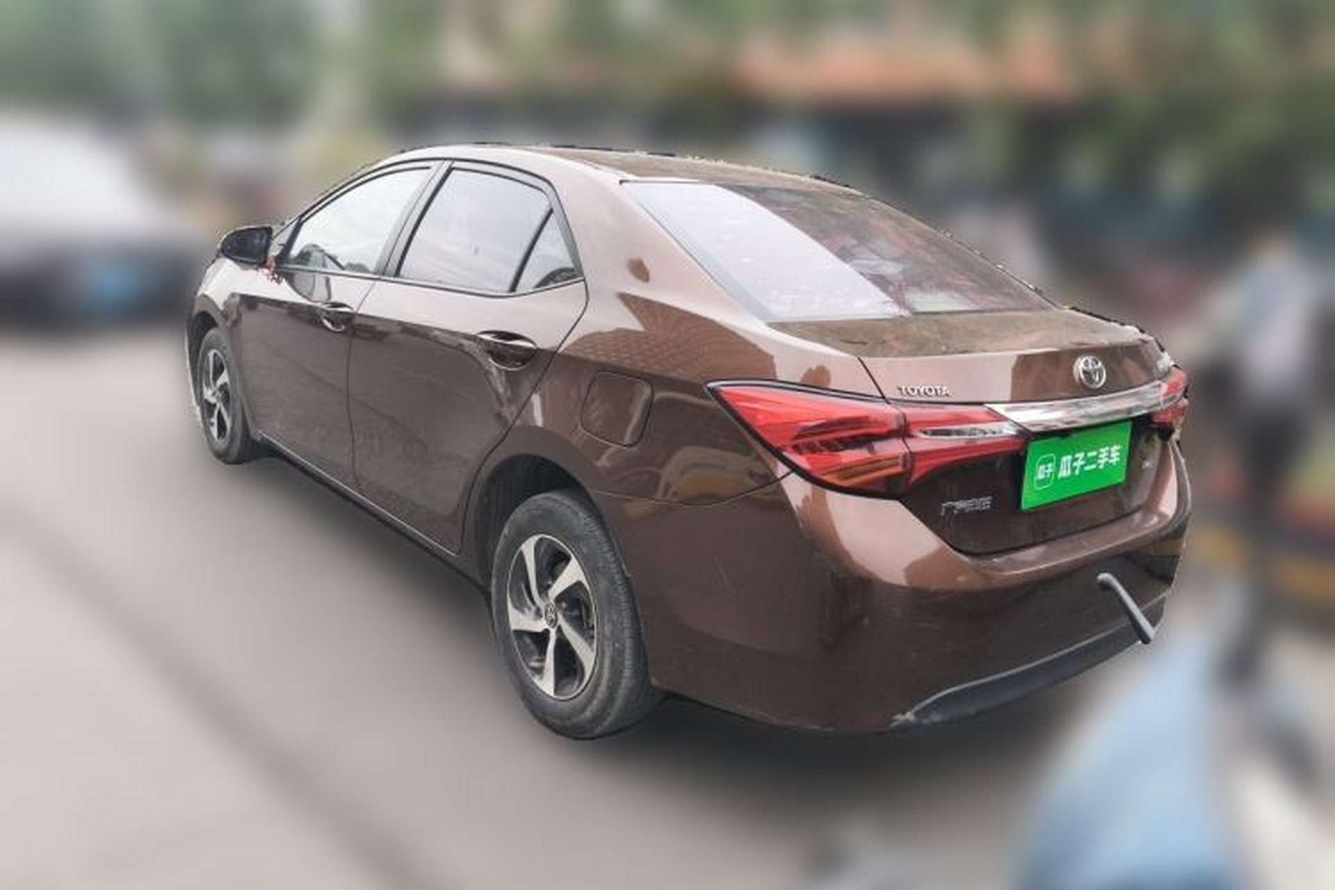 Used Toyota Levin 2017 Revised 185T CVT Elite Edition China V Standard Rear Left 45 Deg
