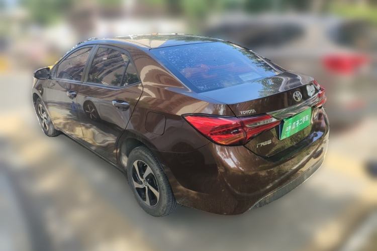 Used Toyota Levin 2017 Revised 185T CVT Elite Edition China V Standard Rear Left 45 Deg