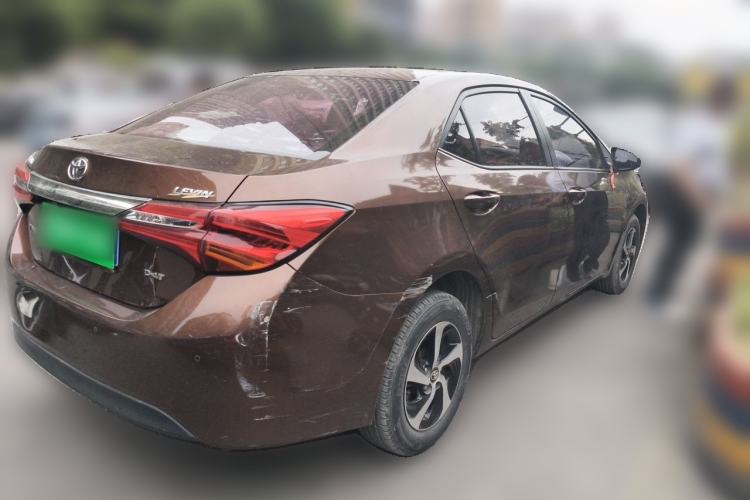 Used Toyota Levin 2017 Revised 185T CVT Elite Edition China V Standard Rear Right 45 Deg